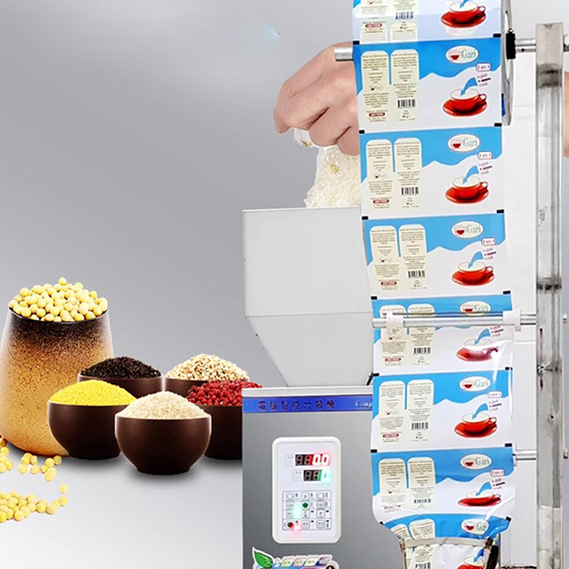 Coffee Tea Machine - เครื่องซีลและบรรจุภัณฑ์อาหารแบบปิดผนึกด้านหลัง เครื่องบรรจุชา เครื่องเทศ สมุนไพร กาแฟ ผง