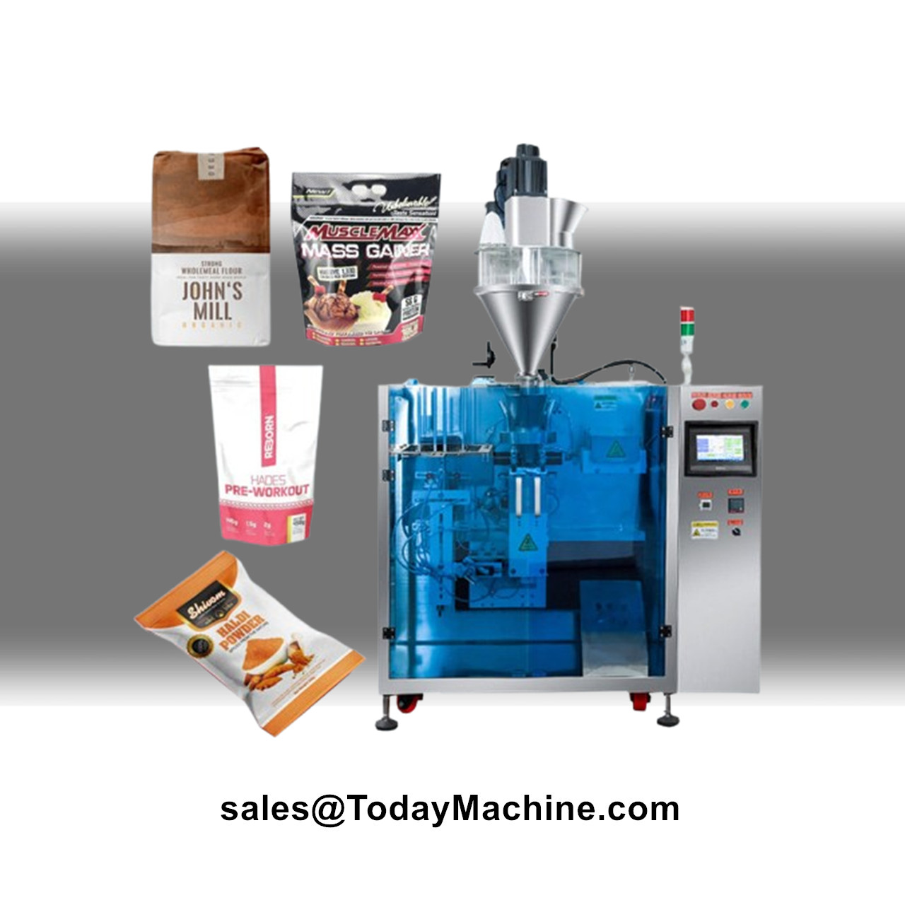 Coffee Tea Machine - เครื่องบรรจุเมล็ดธัญพืช กาแฟ ชา ปุ๋ย แบบอัตโนมัติในถุงสำเร็จรูป