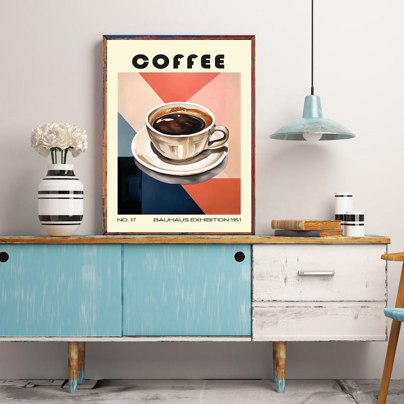 ห้องครัวอาหารผ้าใบภาพวาดกาแฟชา - Coffee And Tea Lyrics บทวิจารณ์และราคา