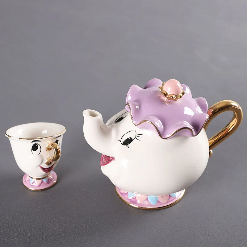 กาน้ำชาการ์ตูนใหม่ น่ารัก ลายบ - Tea Coffee Pot Set บทวิจารณ์และราคา