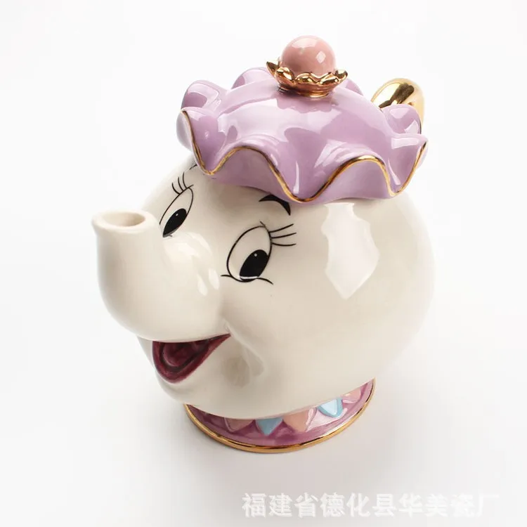 กาน้ำชาการ์ตูนใหม่ น่ารัก ลายบ - Tea Coffee Pot Set บทวิจารณ์และราคา