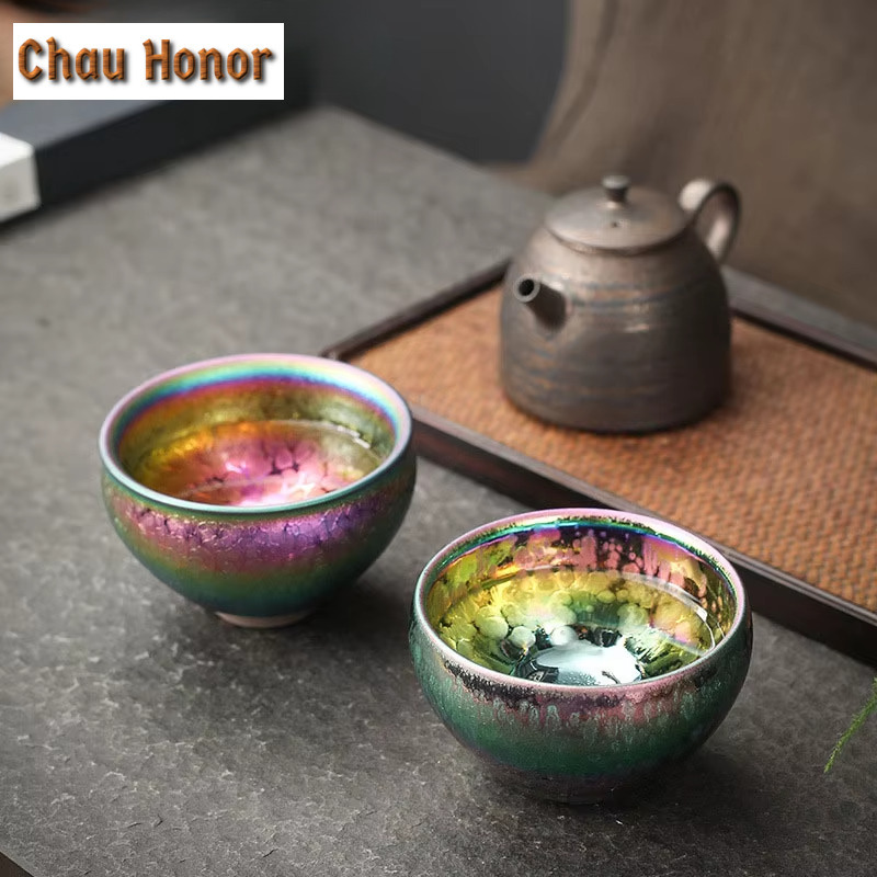 Boutique สีสัน Jianzhan เปลี่ย - Coffee Tea Set Up บทวิจารณ์และราคา
