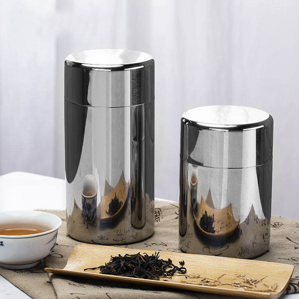 กระปุกเก็บใบชาแบบพกพา ทำจากสแต - Coffee Leaves Tea บทวิจารณ์และราคา