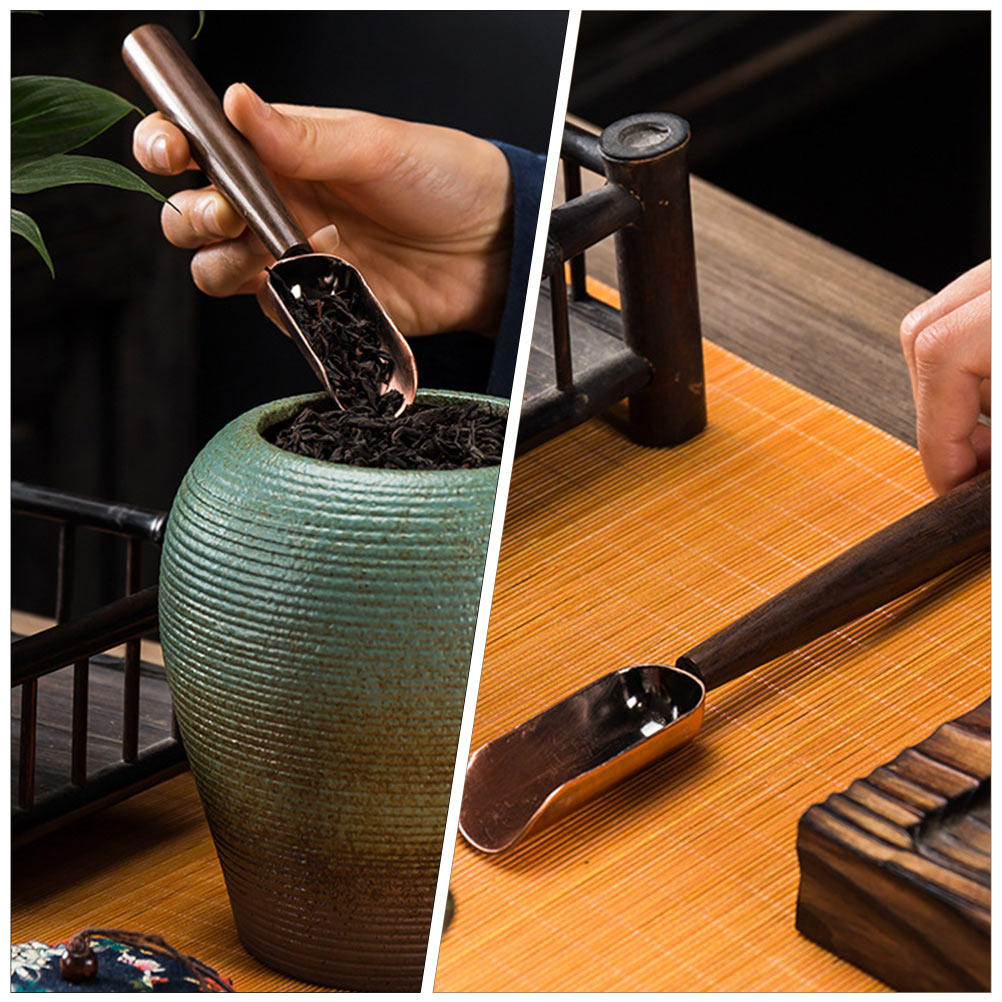 ช้อนตักชาไม้ด้ามยาวแบบวินเทจ ส - Coffee Leaves Tea บทวิจารณ์และราคา