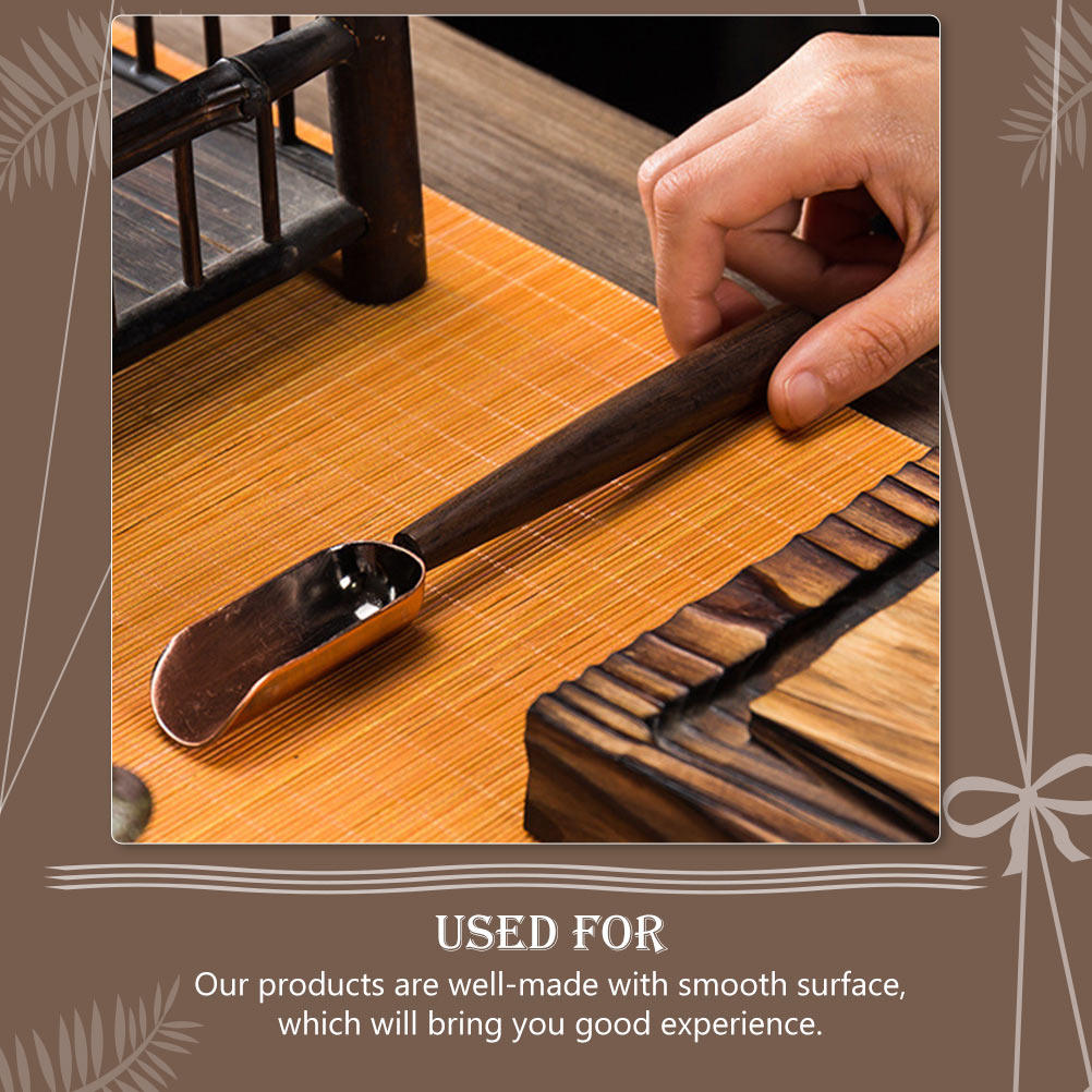 ช้อนตักชาไม้ด้ามยาวแบบวินเทจ ส - Coffee Leaves Tea บทวิจารณ์และราคา