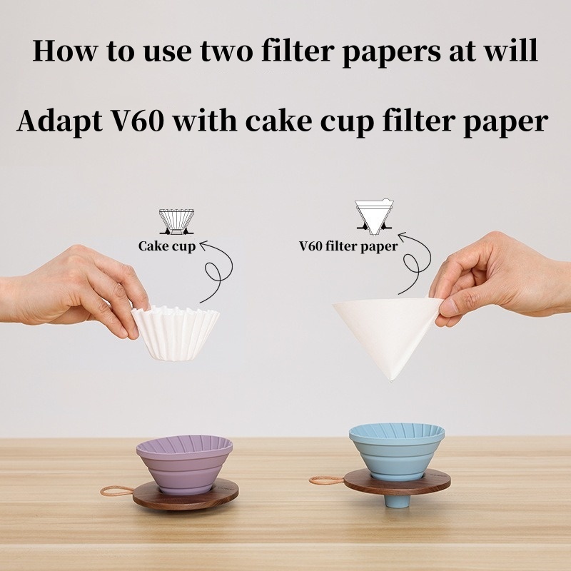 ตัวกรองกาแฟแบบพับได้แบบพกพาซิล - Tea Coffee Pot Set บทวิจารณ์และราคา