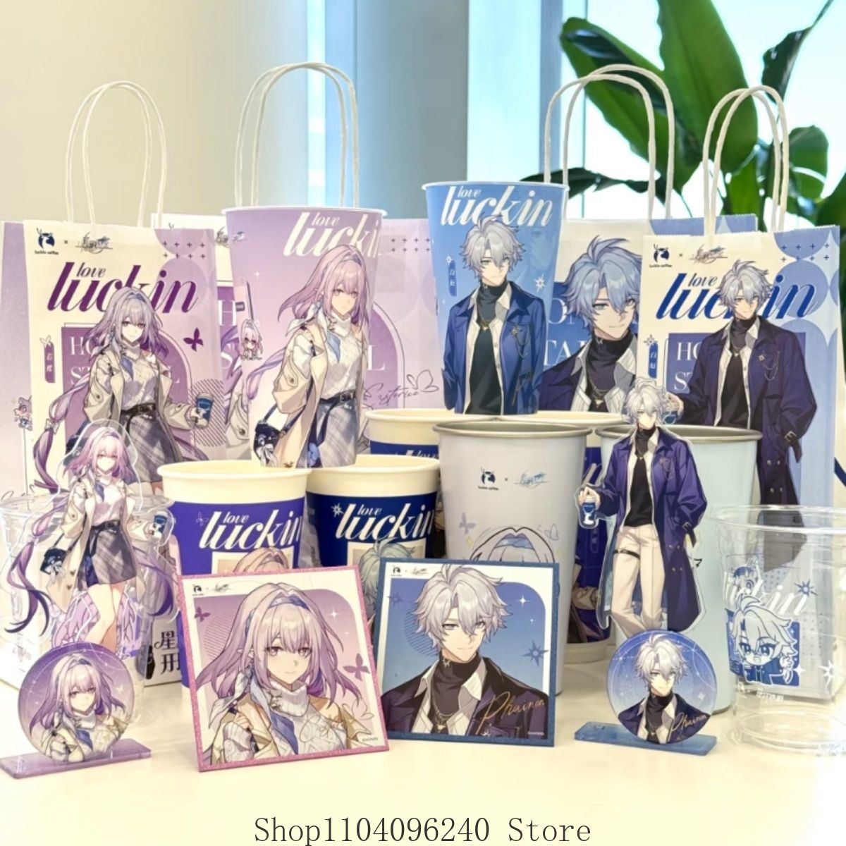 แก้วกาแฟอนิเมะ Honkai: Star Ra - Coffee And Tea Lyrics บทวิจารณ์และราคา