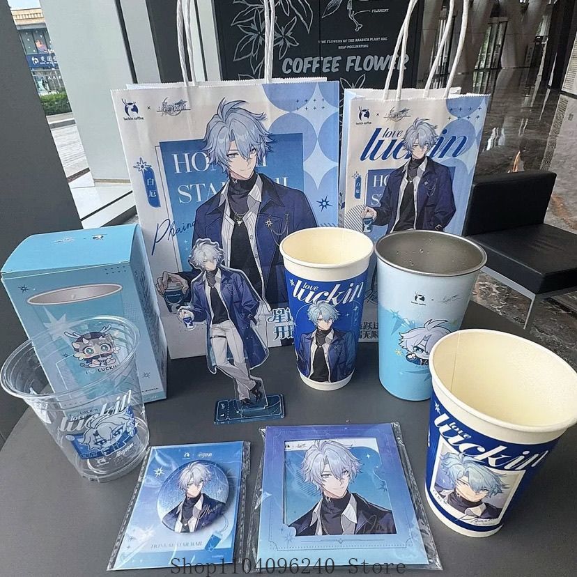 แก้วกาแฟอนิเมะ Honkai: Star Ra - Coffee And Tea Lyrics บทวิจารณ์และราคา