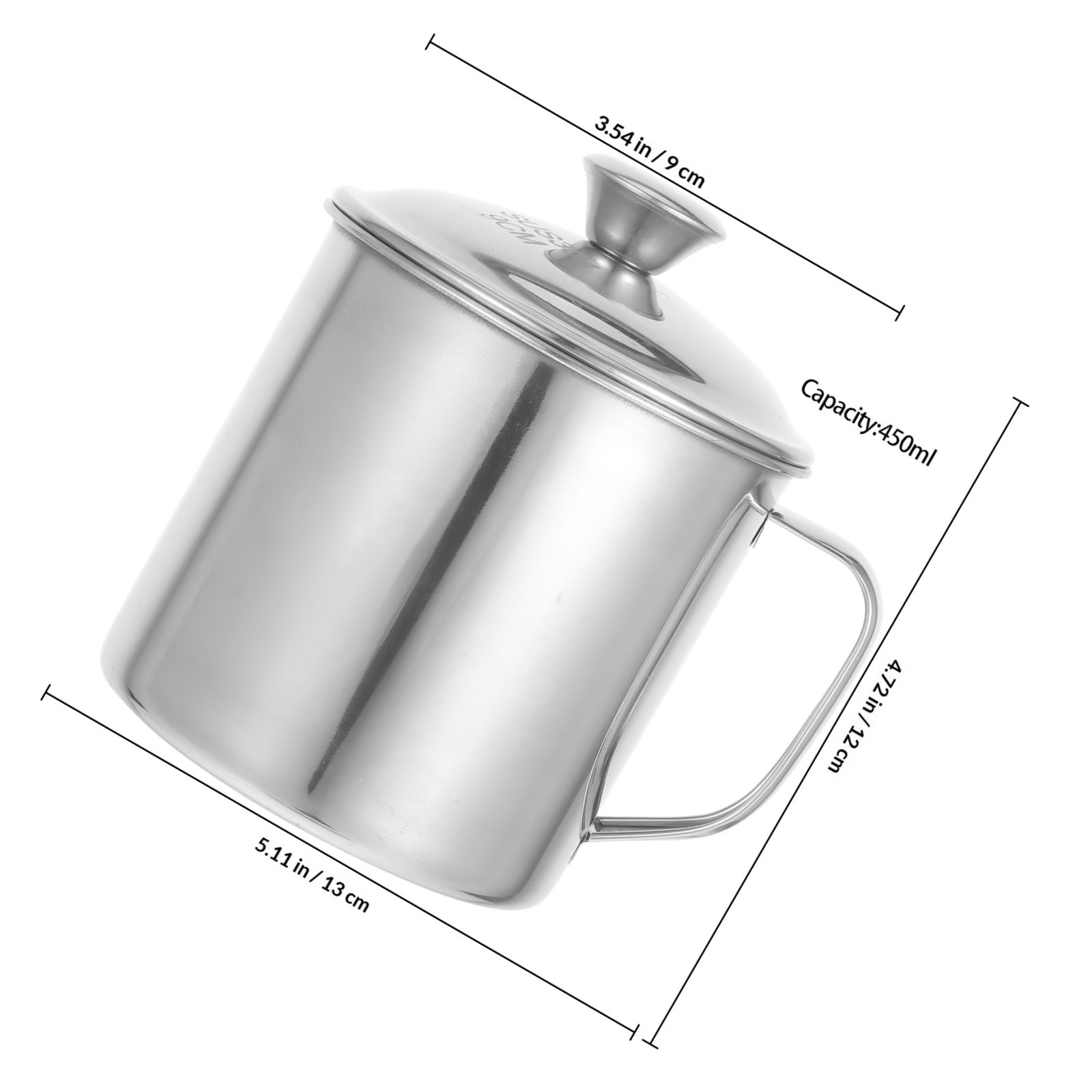 แก้วสแตนเลสสองชั้นเก็บความร้อน - Coffee Tea บทวิจารณ์และราคา