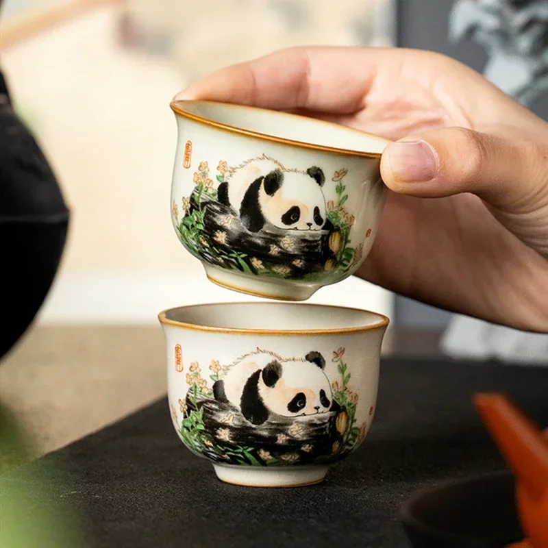 1 Pc ประเพณีจีน Ru เตาเผาเซราม - Coffee Tea Set Up บทวิจารณ์และราคา