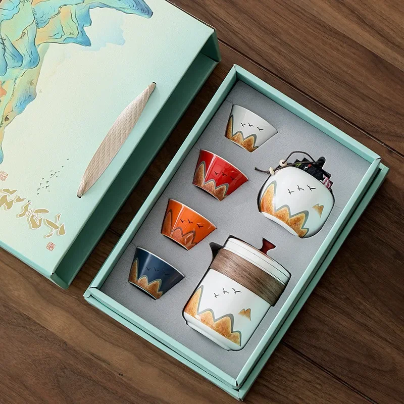 ของขวัญกล่อง,สไตล์จีนเซรามิคถ้ - Coffee Tea Jar Set บทวิจารณ์และราคา