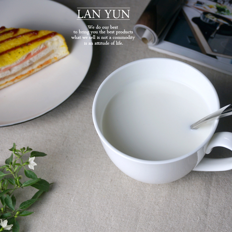 แก้วมอร์นิ่งคัพ 700 มล. สีขาวล - Morning Tea Coffee บทวิจารณ์และราคา