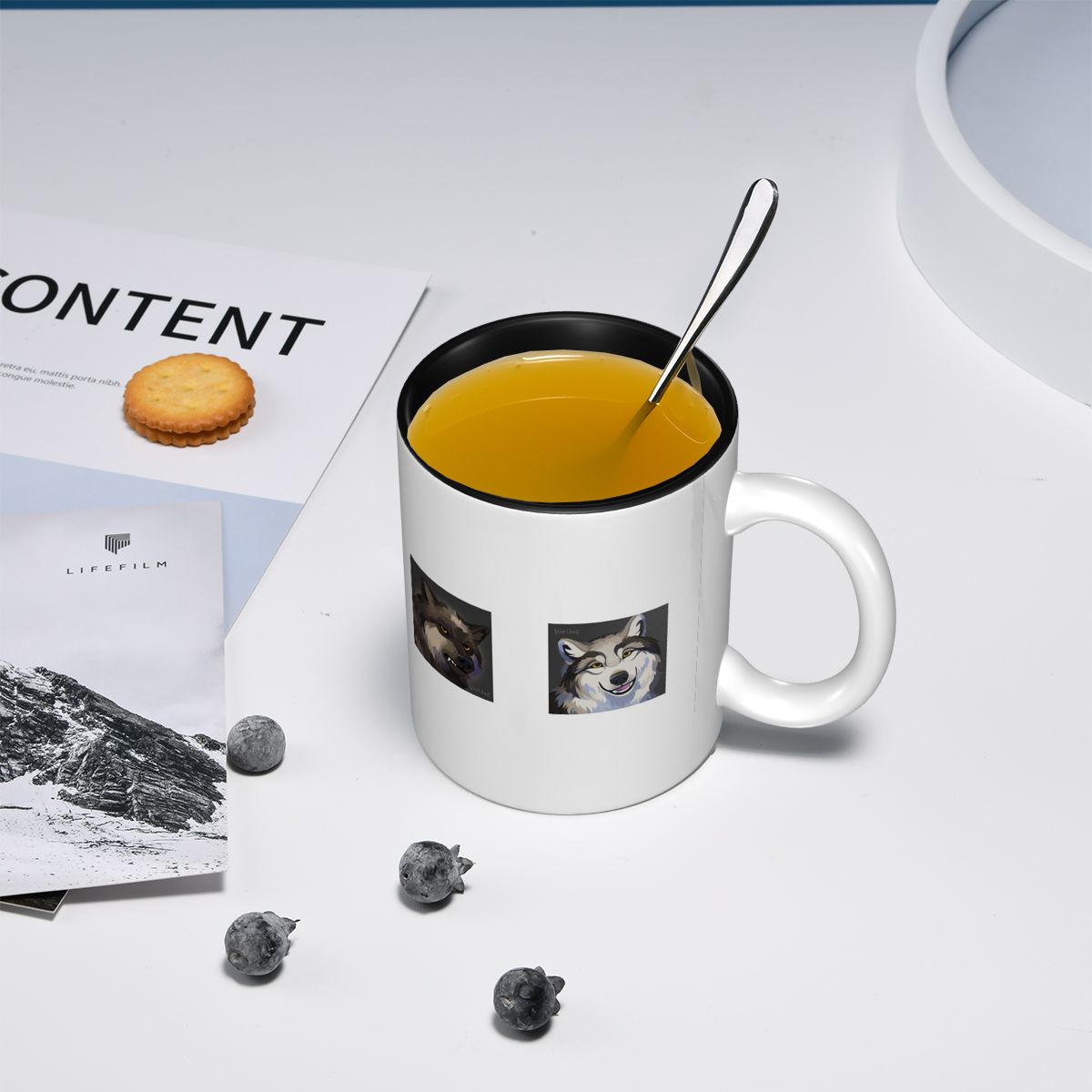 วูล์ฟเควส มอร์นิ่ง เฟซ มักแก้ว - Morning Tea Coffee บทวิจารณ์และราคา
