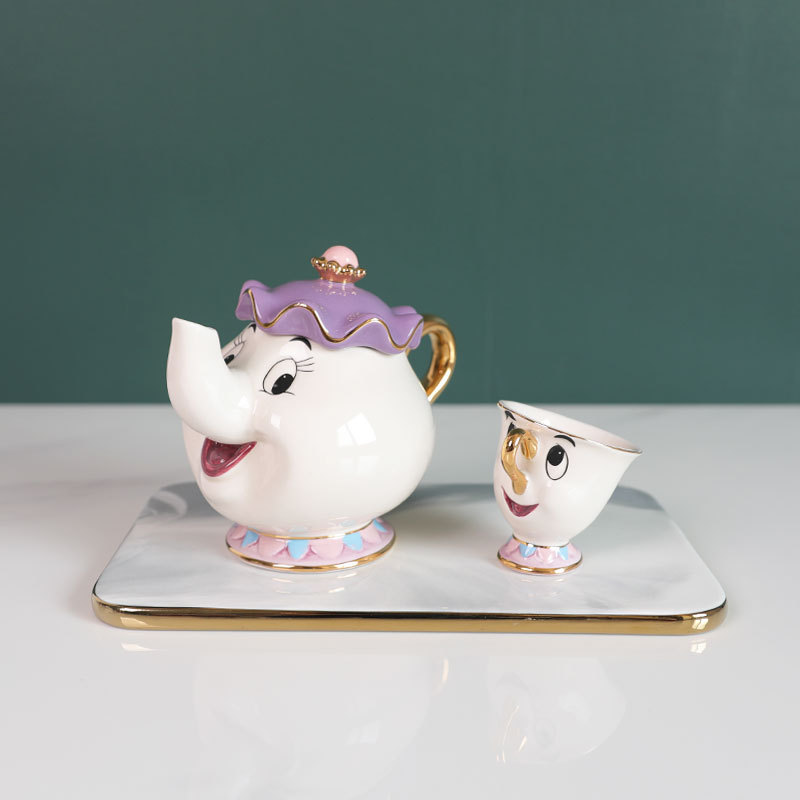 กาน้ำชาพร้อมส่ง ลายการ์ตูนน่าร - Coffee Tea Jar Set บทวิจารณ์และราคา