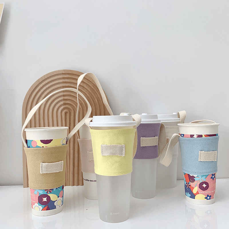 ชุดแก้วชานมพร้อมกระเป๋าผ้าแคนว - Coffee Tea Jar Set บทวิจารณ์และราคา