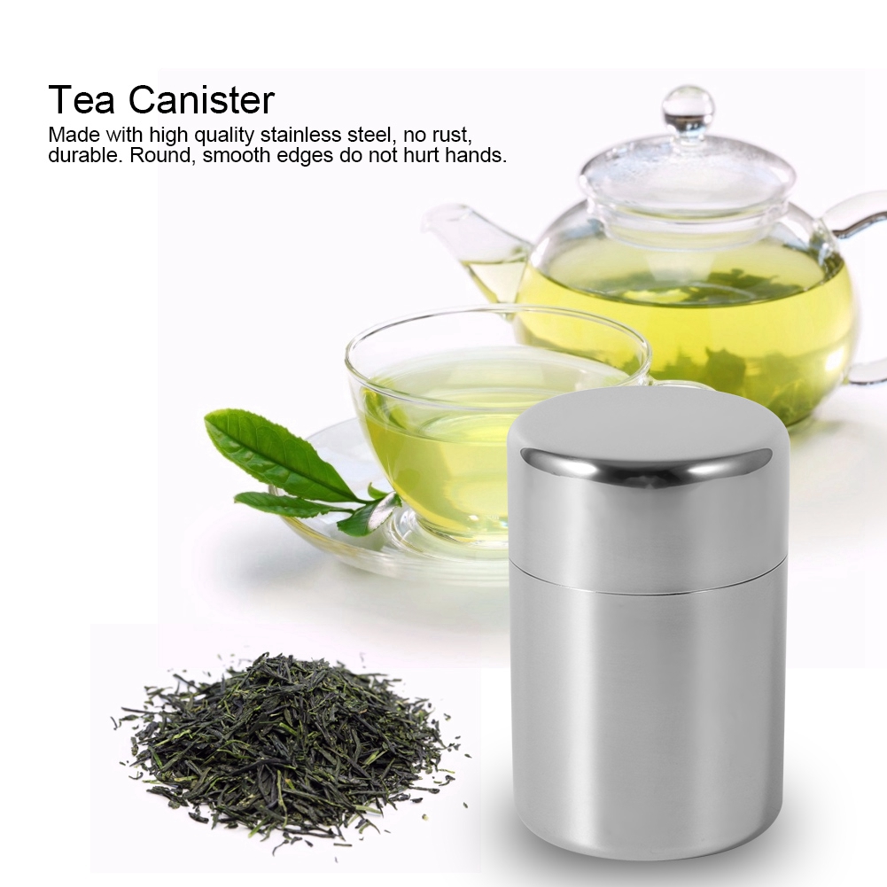 กระป๋องใส่ใบชาสแตนเลสในครัวสำห - Coffee Leaves Tea บทวิจารณ์และราคา
