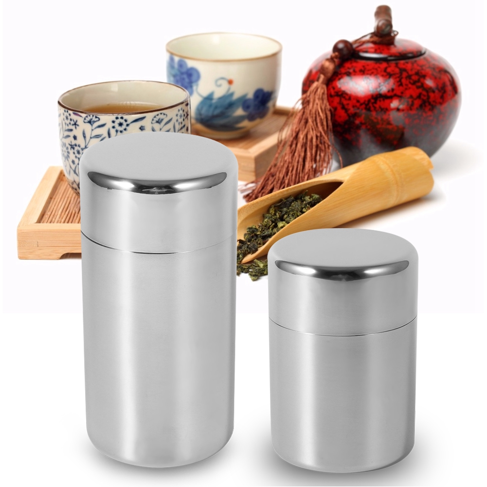 กระป๋องใส่ใบชาสแตนเลสในครัวสำห - Coffee Leaves Tea บทวิจารณ์และราคา