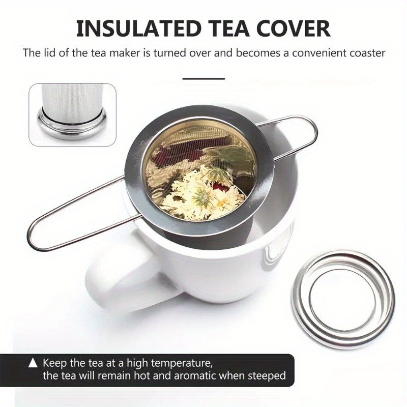 ที่กรองชาสแตนเลสพร้อมฝาปิด ใช้ - Coffee Leaves Tea บทวิจารณ์และราคา
