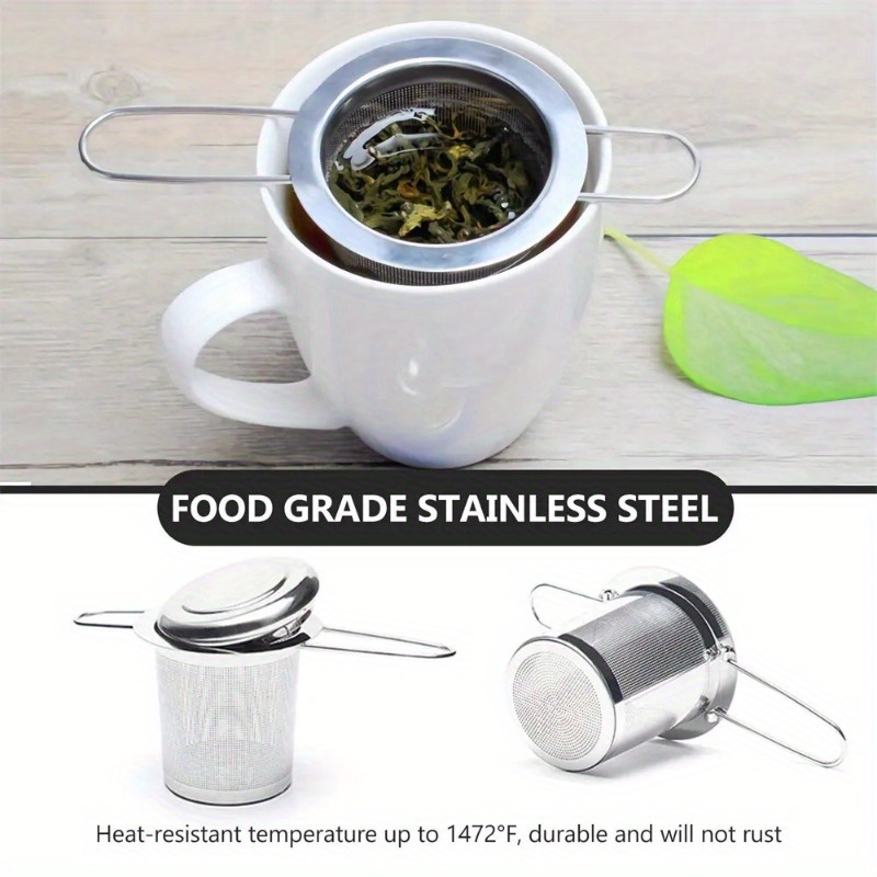 ที่กรองชาสแตนเลสพร้อมฝาปิด ใช้ - Coffee Leaves Tea บทวิจารณ์และราคา