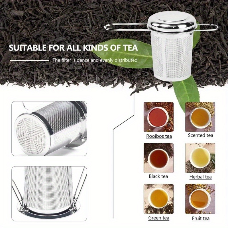 ที่กรองชาสแตนเลสพร้อมฝาปิด ใช้ - Coffee Leaves Tea บทวิจารณ์และราคา