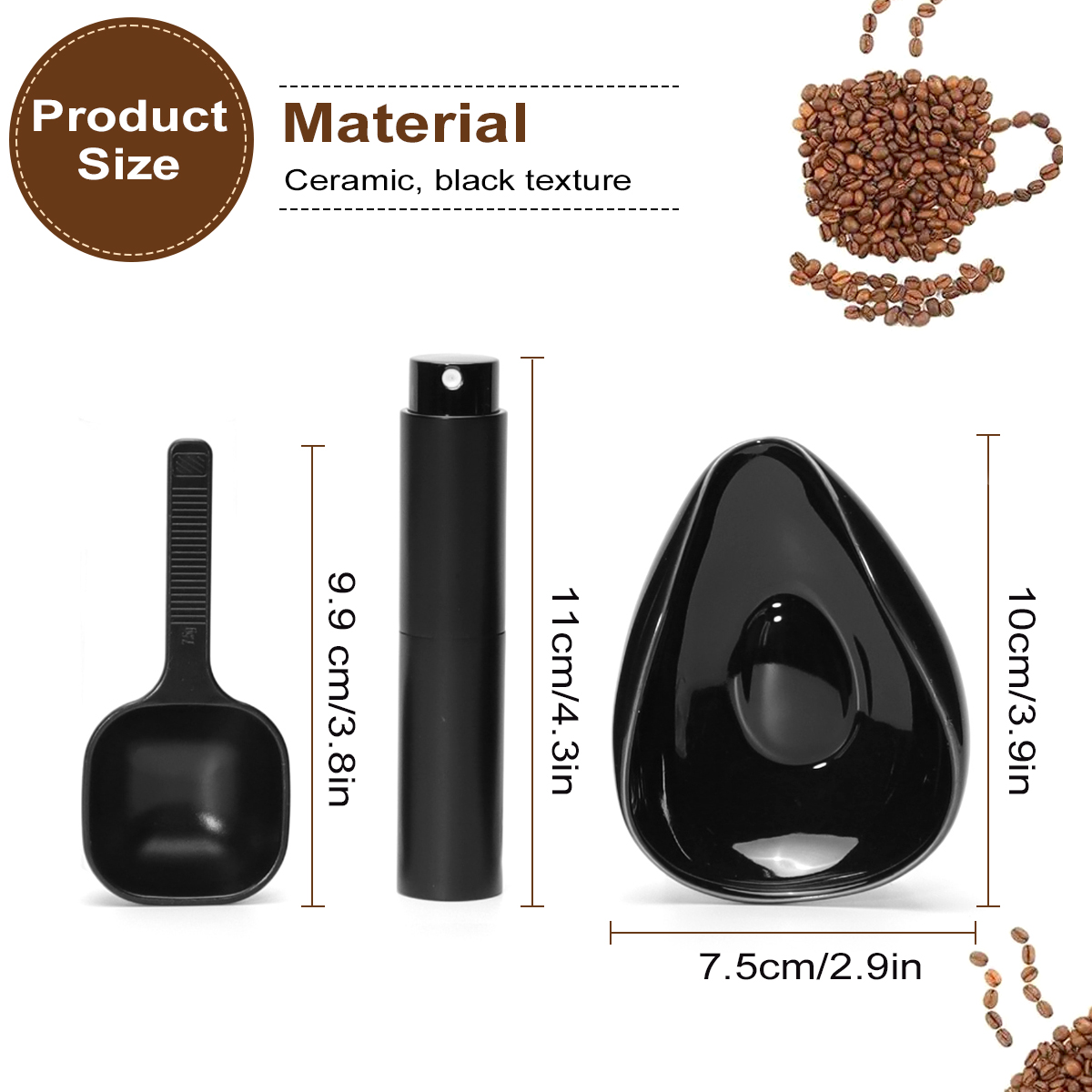 Leeseph Coffee Bean Dosing Cup - Coffee Tea Sugar Set บทวิจารณ์และราคา