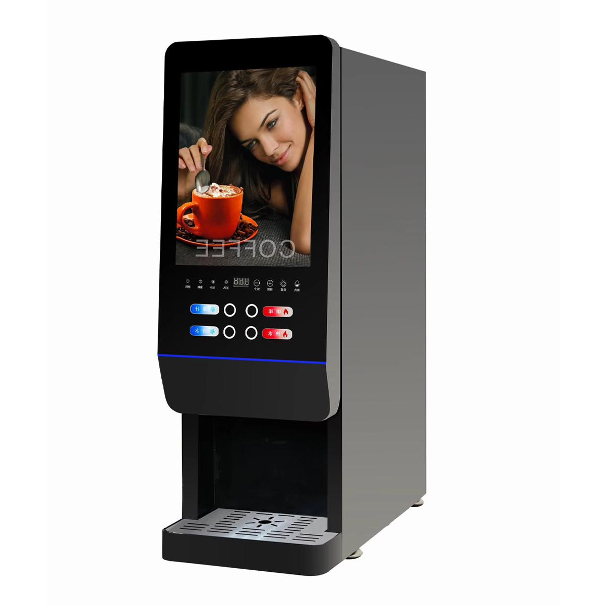 เครื่องจำหน่ายชา sữaอัตโนมัติ  - Coffee Tea Machine บทวิจารณ์และราคา