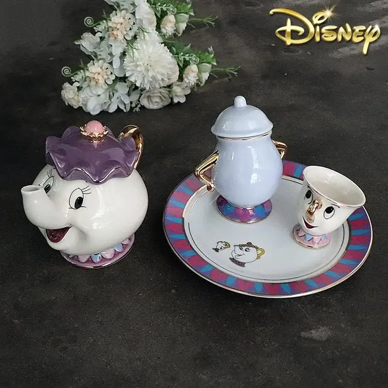 กาน้ำชาการ์ตูนโฉมงามกับเจ้าชาย - Coffee Tea Jar Set บทวิจารณ์และราคา