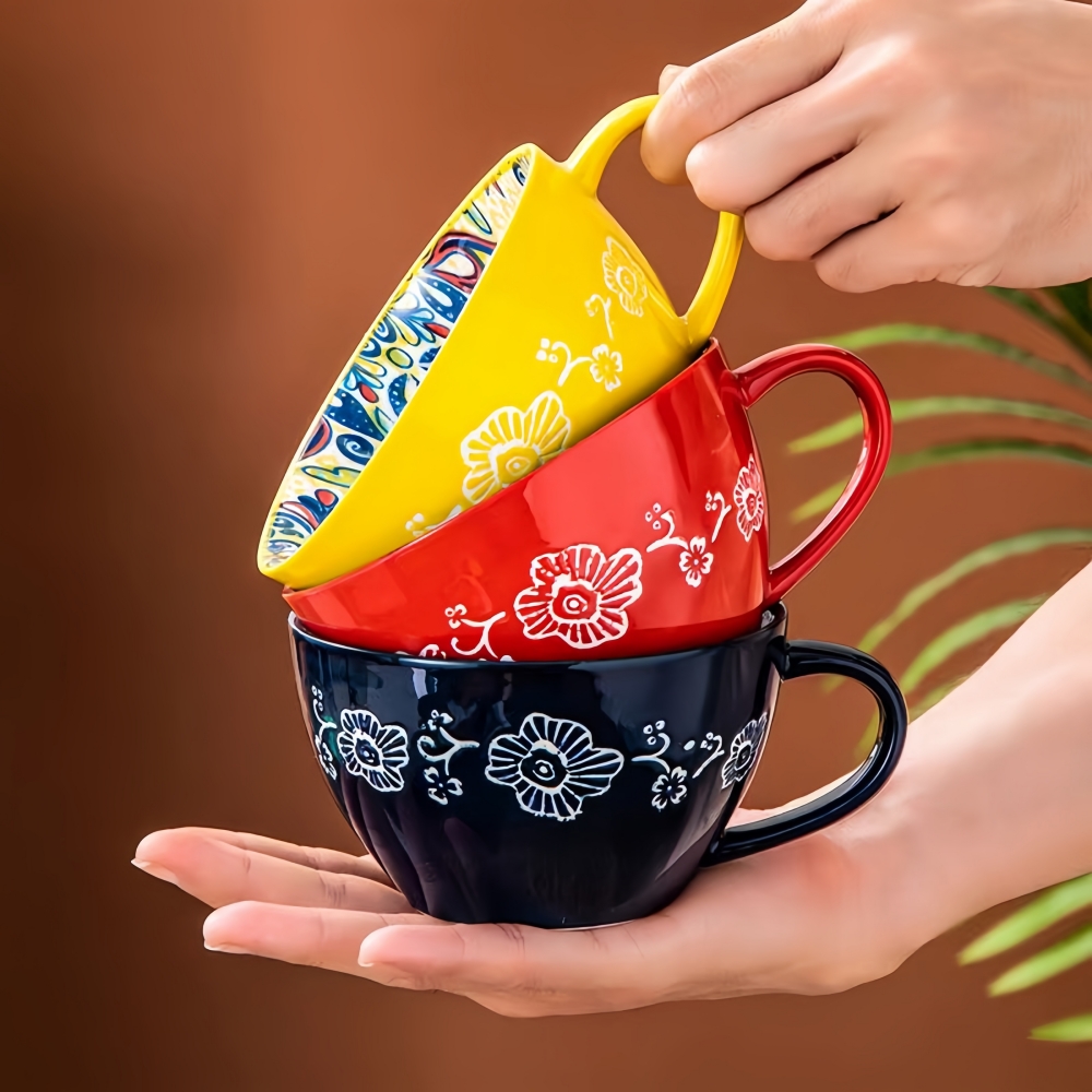 แก้วกาแฟเซรามิกสไตล์โบฮีเมียน  - Morning Tea Coffee บทวิจารณ์และราคา