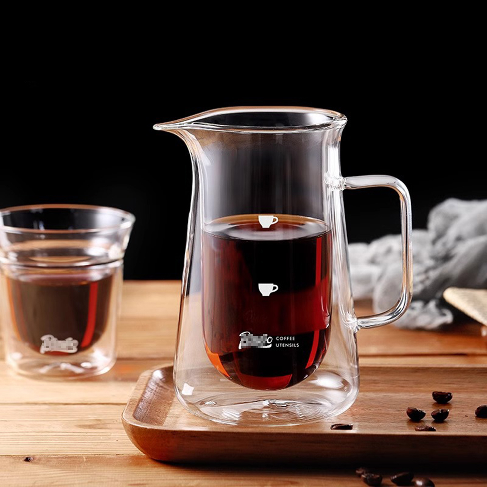 เหยือกกาแฟสองชั้น ทำจากแก้วบอโ - Coffee Tea Decanter บทวิจารณ์และราคา