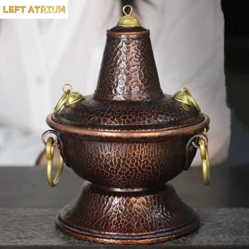 หม้อทองแดงแท้เอนกประสงค์ งานแฮ - Coffee Leaves Tea บทวิจารณ์และราคา