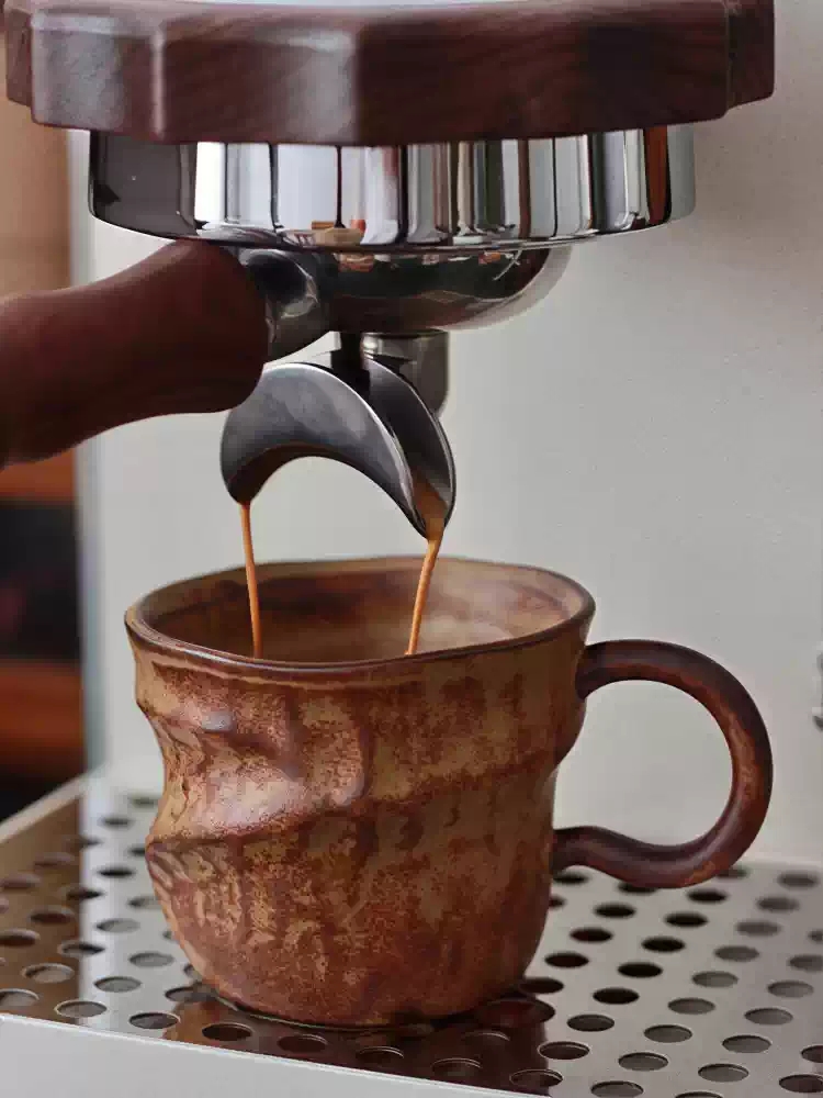 แก้วเซรามิกทำมือสไตล์วินเทจ รู - Morning Tea Coffee บทวิจารณ์และราคา