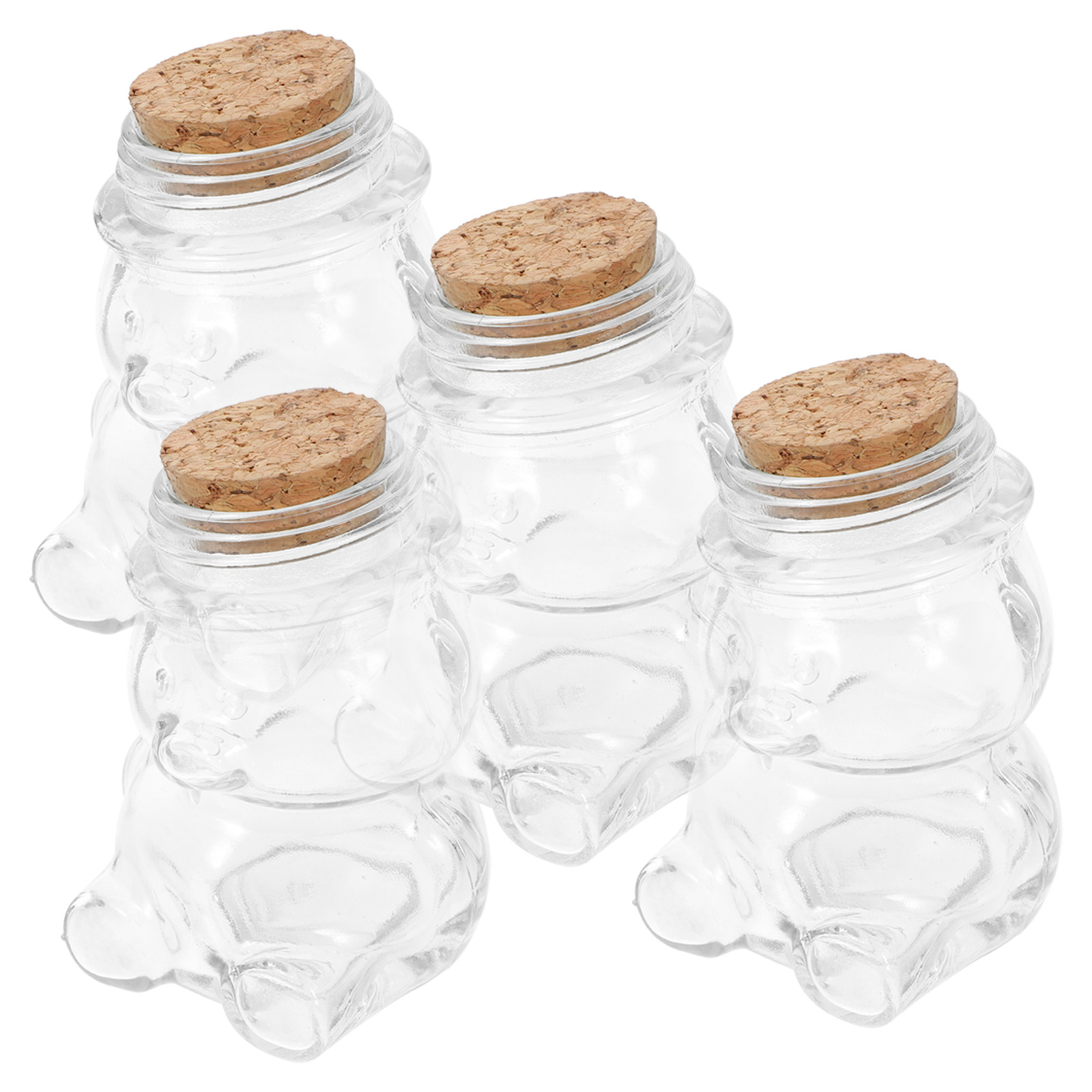 ชุดโหลแก้วใส 4 ชิ้น สำหรับเก็บ - Coffee Tea Jar Set บทวิจารณ์และราคา