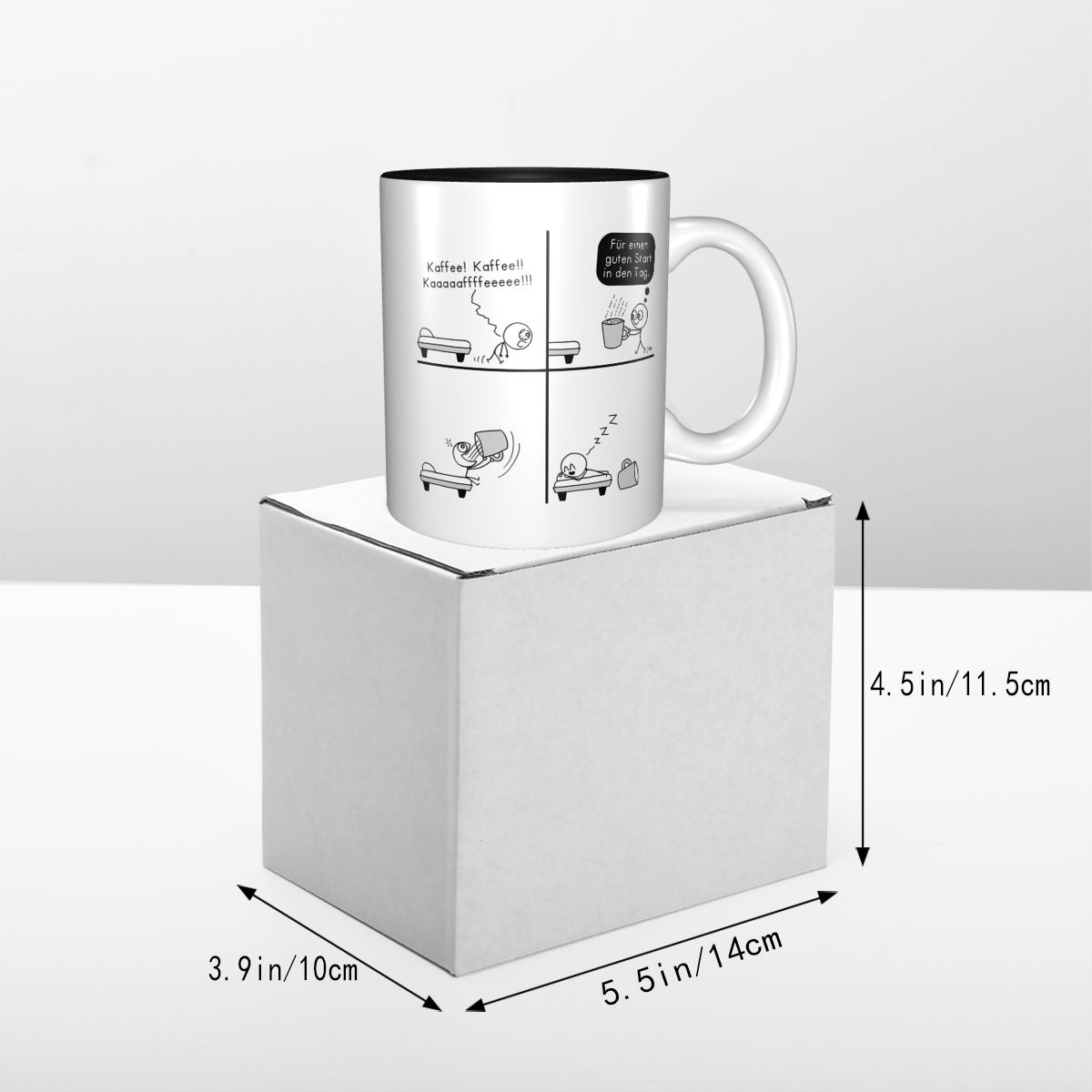 แก้วกาแฟยามเช้า แก้วเซรามิคตลก - Morning Tea Coffee บทวิจารณ์และราคา