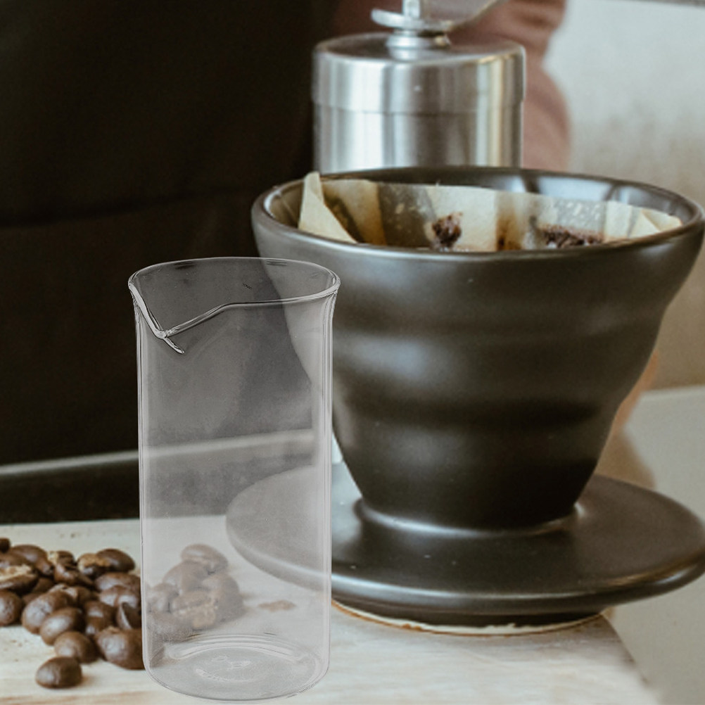 แก้วกาแฟแบบกดทำจากแก้วใส ทนควา - Coffee Tea Brew บทวิจารณ์และราคา