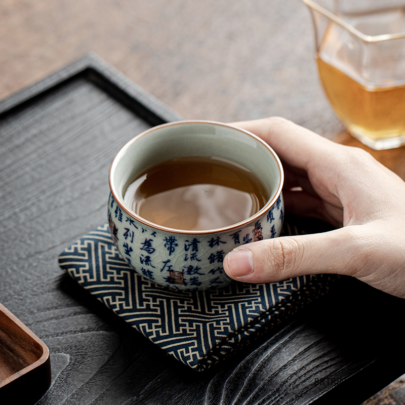 1 Pc ประเพณีจีนเซรามิคถ้วยชา H - Coffee Tea Set Up บทวิจารณ์และราคา
