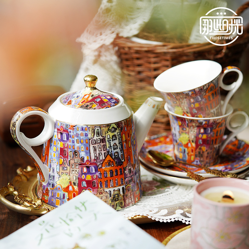 ชุดน้ำชาอังกฤษสุดหรูระดับไฮเอน - Tea Coffee Pot Set บทวิจารณ์และราคา