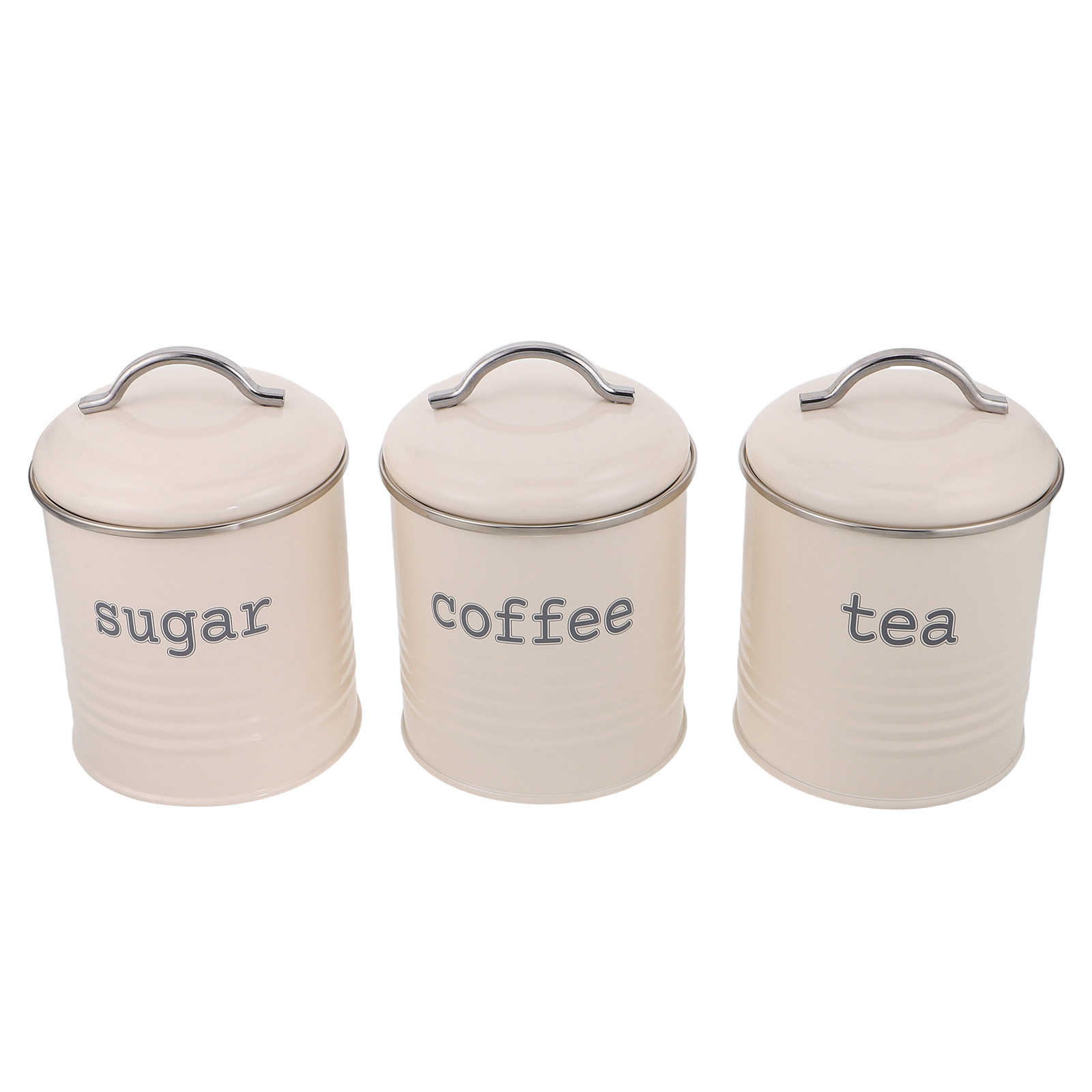 ชุดภาชนะบรรจุเมล็ดกาแฟแบบปิดผน - Coffee Tea Jar Set บทวิจารณ์และราคา