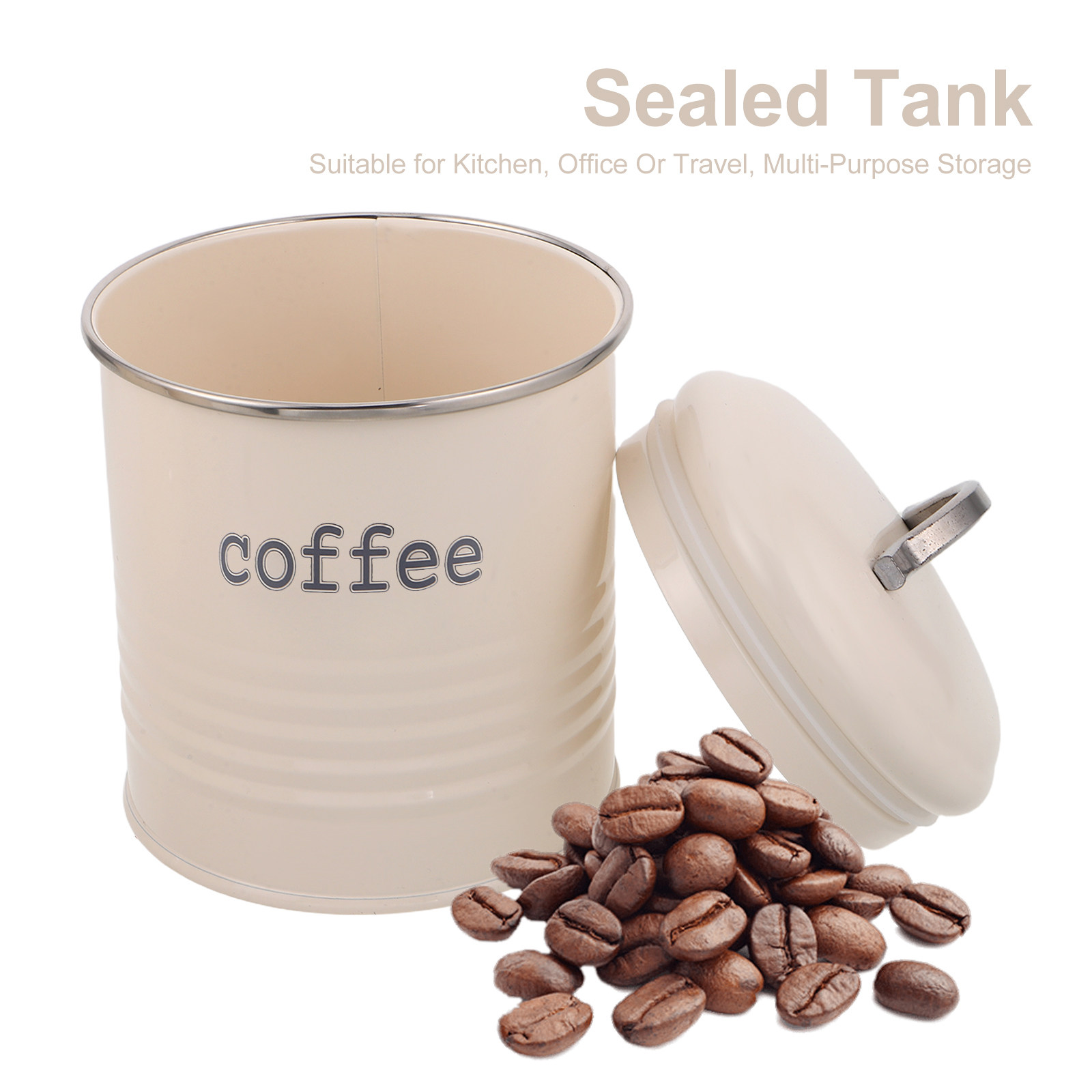 ชุดภาชนะบรรจุเมล็ดกาแฟแบบปิดผน - Coffee Tea Jar Set บทวิจารณ์และราคา