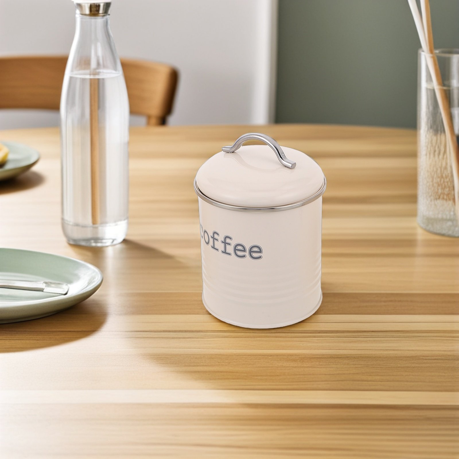 ชุดภาชนะบรรจุเมล็ดกาแฟแบบปิดผน - Coffee Tea Jar Set บทวิจารณ์และราคา