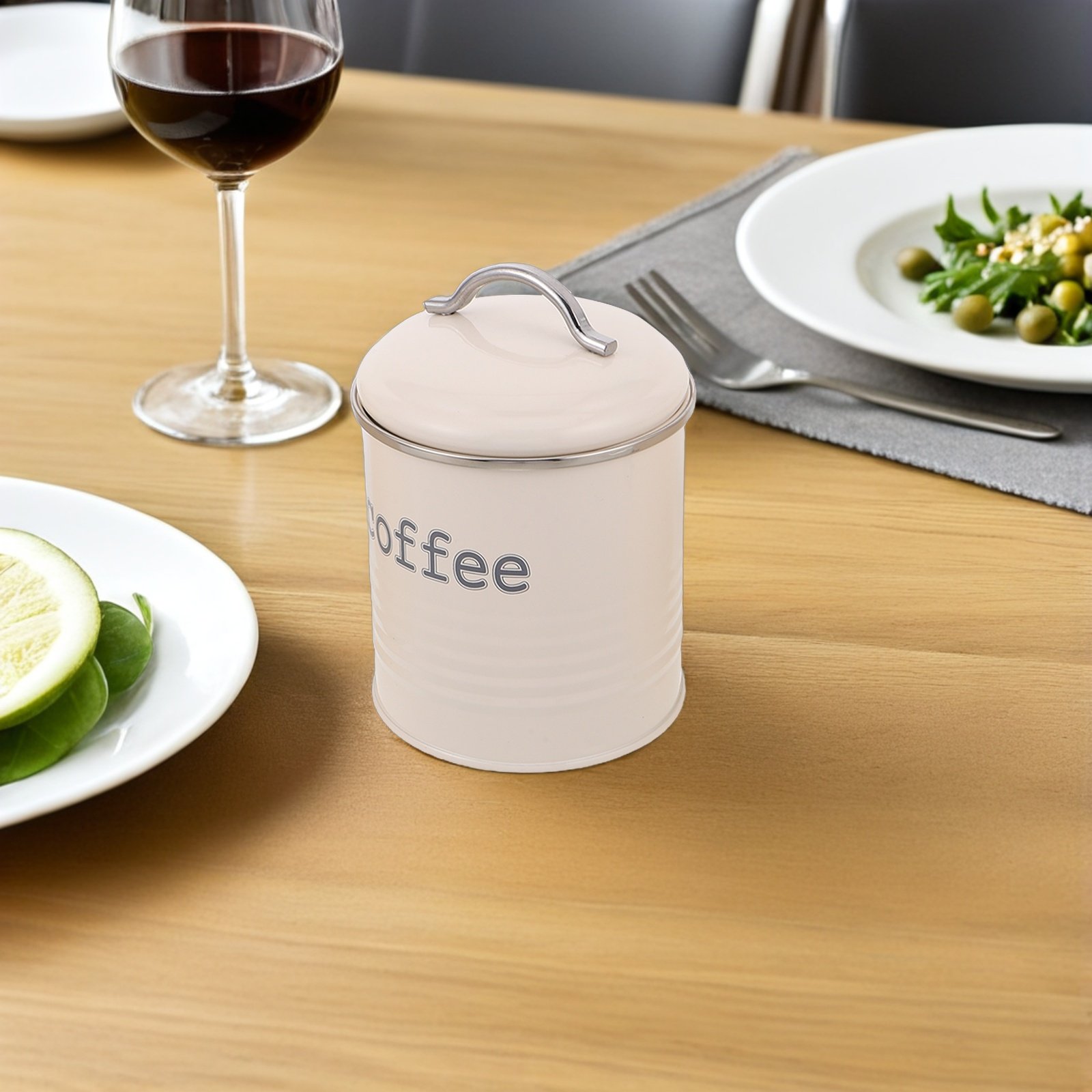 ชุดภาชนะบรรจุเมล็ดกาแฟแบบปิดผน - Coffee Tea Jar Set บทวิจารณ์และราคา