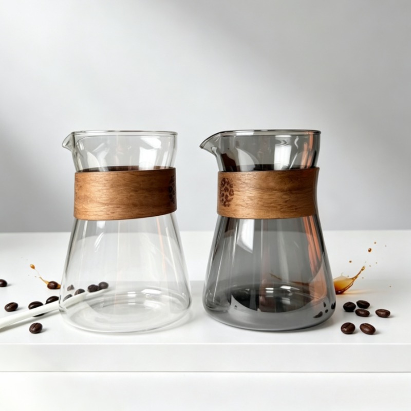 1/2 ชิ้น โถแก้วสำหรับกาแฟพร้อม - Coffee Tea Decanter บทวิจารณ์และราคา