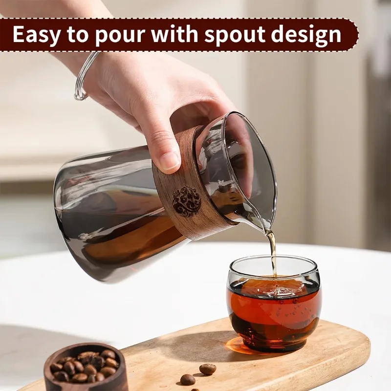1/2 ชิ้น โถแก้วสำหรับกาแฟพร้อม - Coffee Tea Decanter บทวิจารณ์และราคา