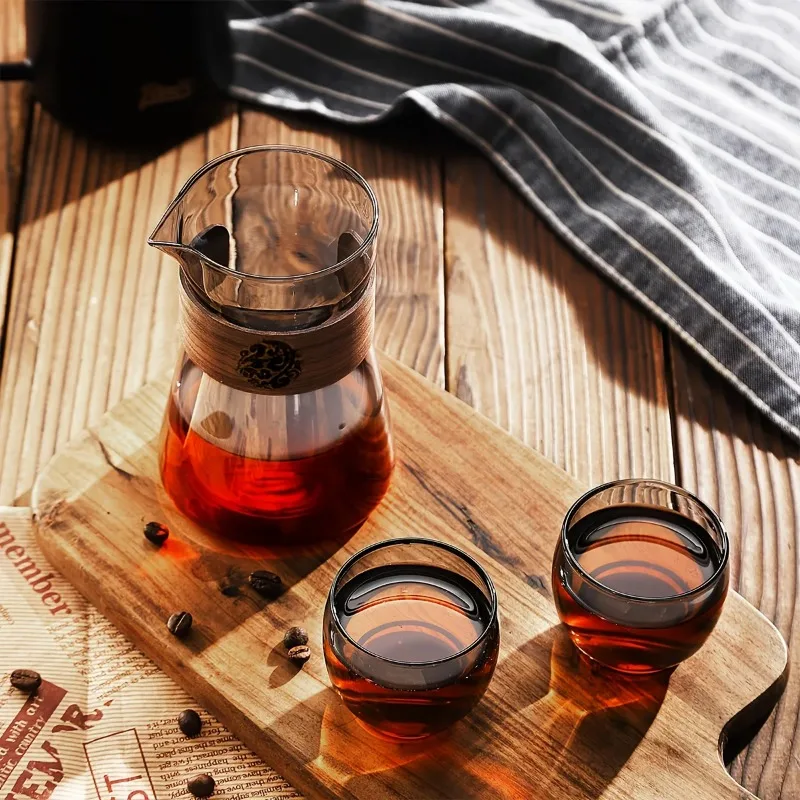 1/2 ชิ้น โถแก้วสำหรับกาแฟพร้อม - Coffee Tea Decanter บทวิจารณ์และราคา